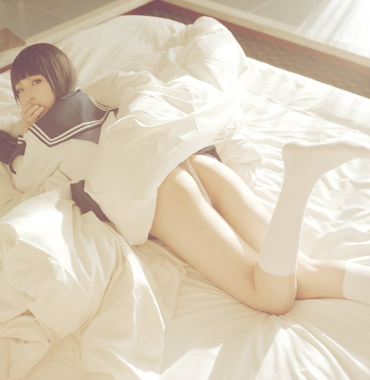 [Cosplay] Awesome body School Girl Cosplay Set